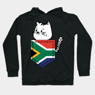 Patriotic Pocket Pussy - Cat Lover -  South African Patriot Hoodie